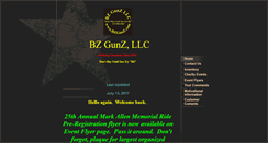 Desktop Screenshot of bzgunz.com